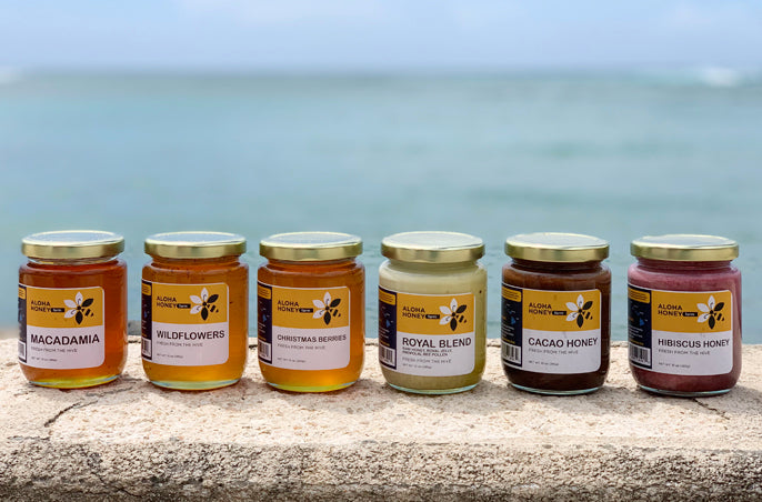 Pure simple honey from Hawaiian apiaries